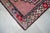 1960s Runner Rug Turkish Hand-Knotted Rug Pink Hallway Decor Kitchen Runner 3x10 Ft Approx For Sale - Image 12 of 14