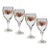 Franciscan Desert Rose 12 Oz Wine Glasses - Set of 4 For Sale