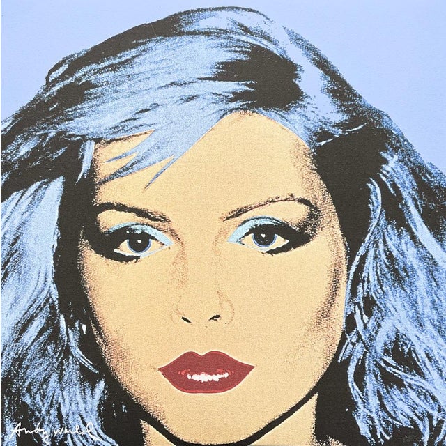 After Andy Warhol, Debbie Harry Blue, 1980s, Print For Sale - Image 6 of 6