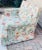 Blue Mid 20 Th C Vintage Floral Chintz Loveseat Sofa Blue Orange For Sale - Image 8 of 14