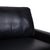 Modern Rolf Benz Ego Leather Three-Seater Black Sofa Couch For Sale - Image 3 of 11