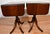 1950s Pair of 1950s English Regency Style Mahogany Pembroke Drop-Leaf Accent Tables For Sale - Image 5 of 14