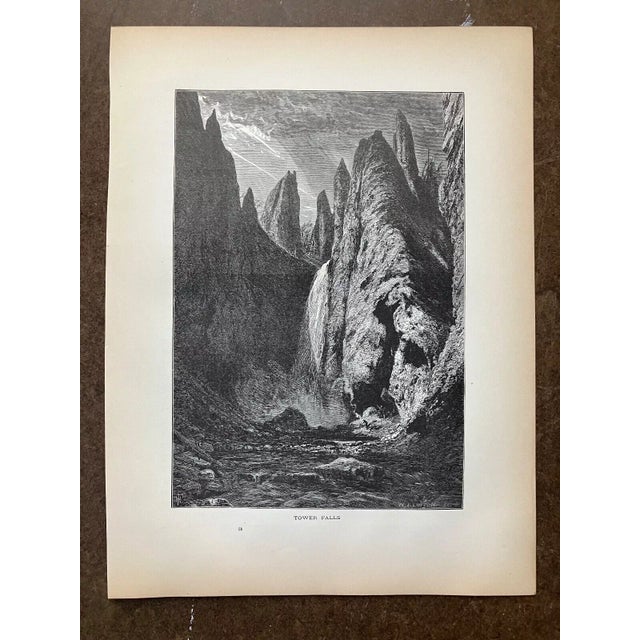 Up for sale is this beautiful antique print from Volume I of "Picturesque America", a two-volume set of books describing...
