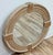 Round Weathered Wood Wall Mirror For Sale - Image 4 of 8