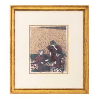Edouard Vuillard "La Partie De Dames" Lithograph For Sale