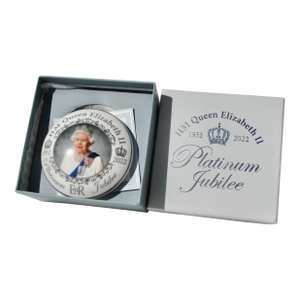 Queen Elizabeth II Platinum Trinket Box 2022