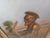 Wood Late 20th Century "The Lonely Hunter" by Alex McIvor, Signed Original Oil on Canvas of an Australian Aboriginal Elder For Sale - Image 7 of 15