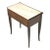 Wood Mid-Century Nightstand with Portuguese Pink Marble Top For Sale - Image 7 of 8