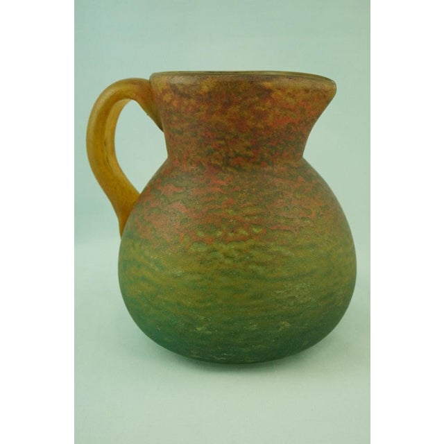 20th Century Glass Paste Jug from Georges De Feure, France, 1890s For Sale - Image 6 of 18