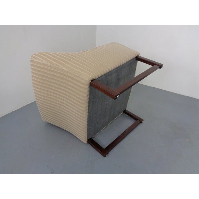 Beige Mid-Century Danish Rosewood Armchair by Rudolf Glatzel for Kill International, 1960s For Sale - Image 8 of 14