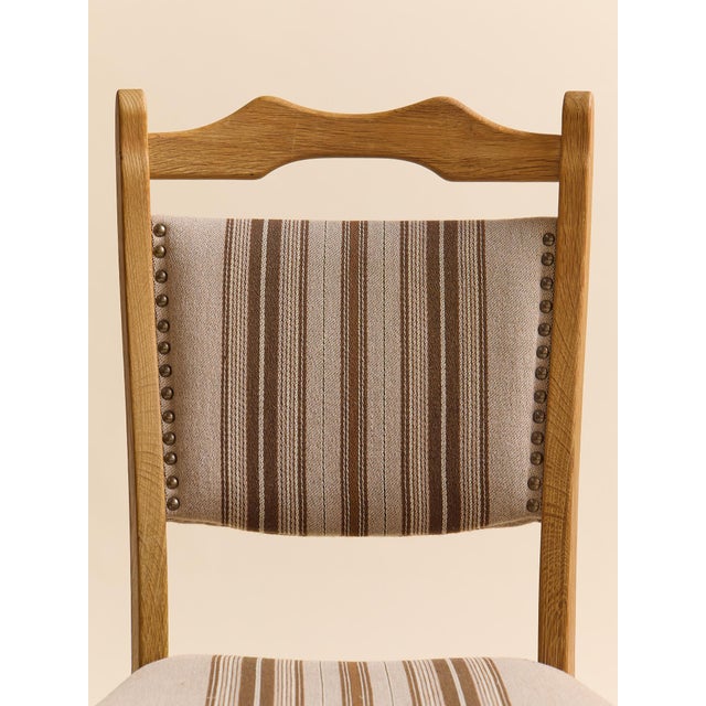 Wood The Vintage Kjaernulf-Style Danish Set of Six Dining Chairs For Sale - Image 7 of 10