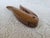 A wooden mid century modern fish nutcracker with carved details. It measures 7 ½” x 2” x 1 ¼”. Wouldn't this make a fun...