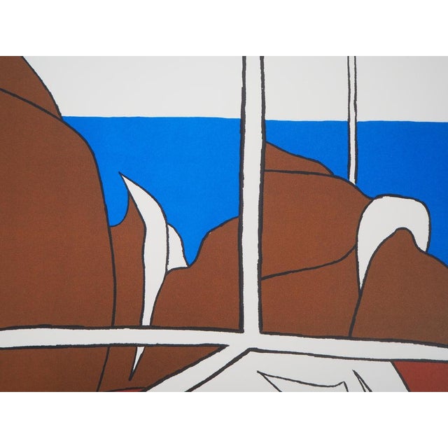 Modern Joan Gardy Artigas, Singapore, Original Signed Lithograph For Sale - Image 3 of 6