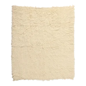 Vintage Greek Natural Flokati Rug - 05'10 X 06'10