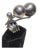 Sterling Silver Modernist Ring by Rachel Gera For Sale