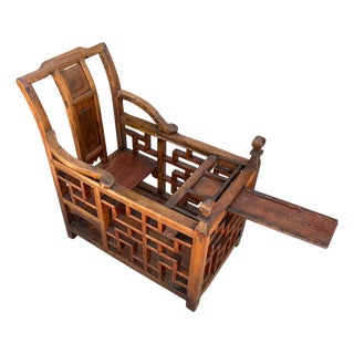 Antique Chinese Ming Style Child’s Chair For Sale