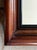 Early 20th Century Antique Mahogany Shadow Box Frame With Mirror For Sale - Image 5 of 9