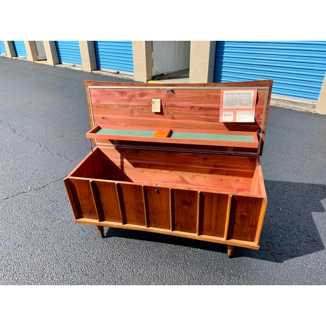 MidCentury Modern Lane MCM Cedar Blanket Chest Trunk Chairish