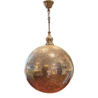 Large Moroccan Pendant Light For Sale