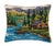 Contemporary Cabin by Lake Hook Pillow, 16" x 20" For Sale - Image 3 of 3