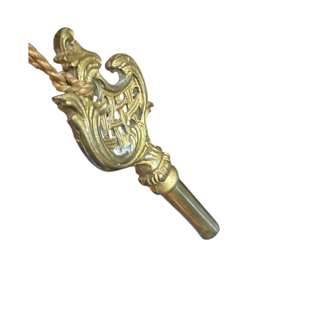 19th Century French Empire Ormolu Style Clock For Sale - Image 10 of 10