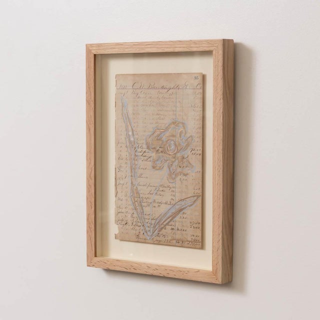 Contemporary Floral Study I by Afsoon Thayer For Sale - Image 3 of 10
