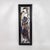Early 20th-Century American Art Deco Stained Glass Panels in Custom Macassar Screen For Sale - Image 12 of 18