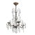 French Louis XV Style Crystal Chandelier For Sale
