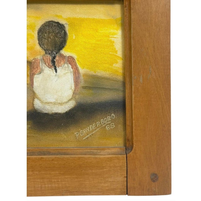 Ivan Patricio Santander Baquero (Ecuadorian, 20th/21st century) mixed media painting titled 'Realidad y Fantasia de...,...