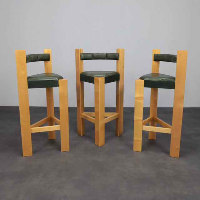 Vintage Barstools, 1990s, Set of 3 For Sale - Image 10 of 10