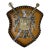 Vintage Coat of Arms Wall Plaque From Spain For Sale