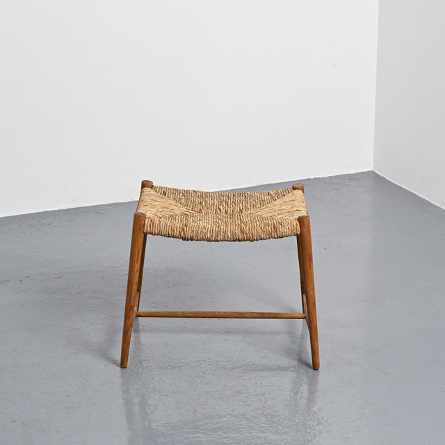 Stool by Sigune Daläge for Meisterkreis Hannover, 1958 For Sale - Image 10 of 13