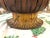 Brown Bamboo and Rattan Hand Woven Basket / Pedestal Centerpiece For Sale - Image 8 of 11