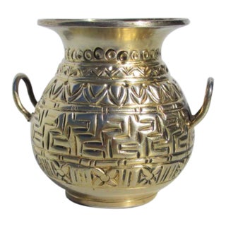 Zolotas Minature Silver Ancient Vase For Sale