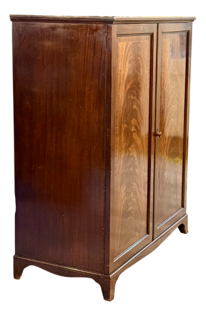 Antique Mahogany Chifforobe Chest with Dovetailed Drawers, Early 20th Century