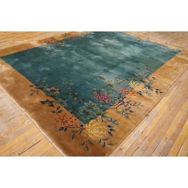 1920s 1920s Chinese Art Deco Carpet ( 8' 10" x 11'6" - 270 x 350 ) For Sale - Image 5 of 7