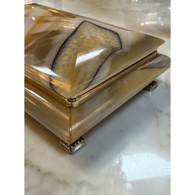 1960s Marble Decorative Box For Sale In Los Angeles - Image 6 of 8