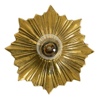 Space Age Star Ceiling Lamps in Bronze, 1960s For Sale