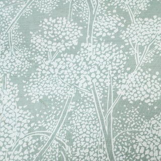 Nina Campbell Woodsford Aqua Designer Fabric by the Yard For Sale