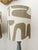 Wood Vintage Wooden Lamps with Modern Lampshades, 1980s, Set of 2 For Sale - Image 7 of 11