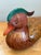 Late 20th Century Vintage Shanghai Weave Woven Lidded Duck For Sale - Image 5 of 15