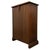 Wood Small Antique Oak Open Bookcase, 1900s For Sale - Image 7 of 12