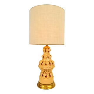 Ceramic Table Lamp by Cerámica Bondia Manises, Spain, 1960 For Sale