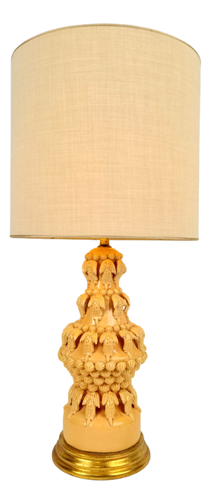 Ceramic Table Lamp by Cerámica Bondia Manises, Spain, 1960