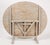 Early 21st Century Vintage French Painted Oval Wine Table For Sale - Image 5 of 7
