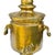 Wood Early 20th Century Handmade & Dated Russian Brass Samovar With Stamps For Sale - Image 7 of 14
