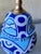 Dana Gibson Ginger Jar Lamp in Summer Palace Blue For Sale In Los Angeles - Image 6 of 9