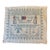Vintage Pledge of Allegiance Linen Cross Stitch Sampler For Sale