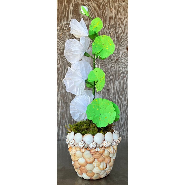 Contemporary Hand Rolled Paper Flowers For Sale In West Palm - Image 6 of 9