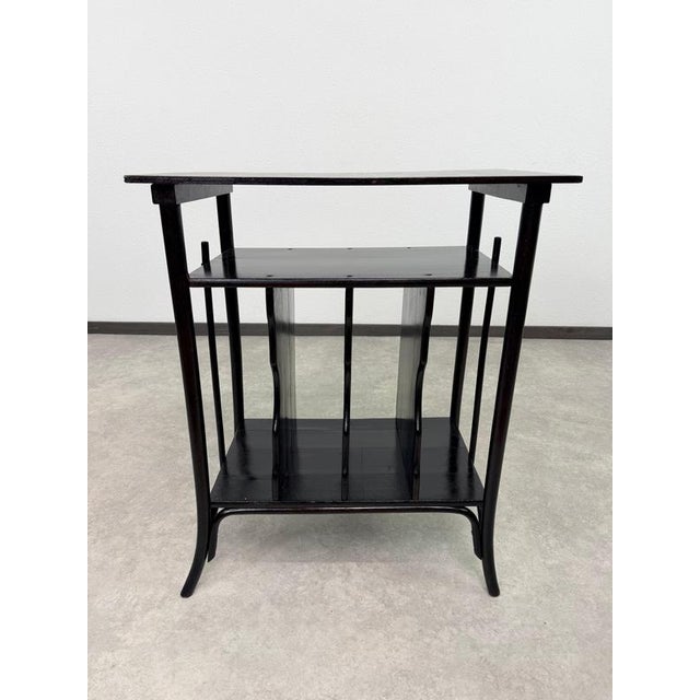 Vienna Secession Bentwood Music & Record No. 11611 Stand Table, 1910 For Sale - Image 9 of 11